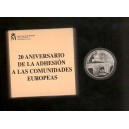 10 € 2006 FNMT 20 ANIVERSARIO DE LA ADHESION A LAS COMUNIDADES EUROPEAS