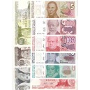ARGENTINA Lote 9 billetes diferentes