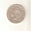 Alfonso XIII 5 Pts. 1892/18-92 Madrid PG M BC plata 