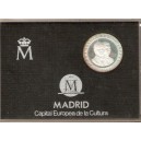 200 Pts. 1992 plata Madrid Capital Europea de la Cultura