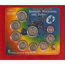 Estuche oficial Euros 2010 FNMT