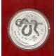 AUSTRALIA Serpiente 1 dólar 2013 plata