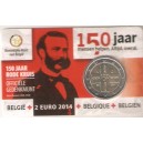 BELGICA 2 € 2014 150 Años de la Cruz Roja