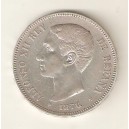 Alfonso XII 5 Pts. 1876/18-76 EBC