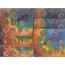 Lote Estuches oficiales FNMT Euros 2002 - 2009