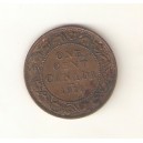 CANADA 1 Cent 1917 Jorge V