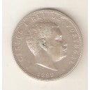 PORTUGAL 1000 Reis 1899 plata