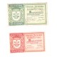 BARBASTRO 50 Cts. y 25 Cts. 1937