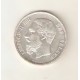 BELGICA 5 Frcs. 1869 plata
