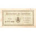 CASTELLVELL 50 Cts. 1937