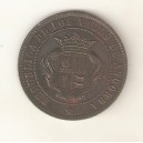 ANDORRA 10 Cts. 1873