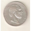 HOLANDA 2 1/2 Gulden 1869 plata