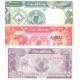 SUDAN Lote 3 billetes