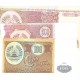 TAJIKISTAN  Lote 3 billetes 1994