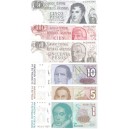 ARGENTINA Lote 6 billetes