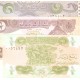 IRAQ Lote 3 Billetes