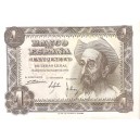 ESPAÑA 1 Pta. 19 Nov. 1951 99 billetes correlativos SERIE J