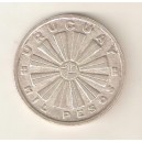 URUGUAY 1000 pesos 1969 plata