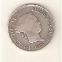 ISABEL 2ª 50 centavos de peso 1868 Manila
