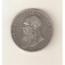 ALEMANIA 5 Marcos 1902 plata