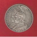 ESTADOS ALEMANES Prusia 5 Marcos 1901 plata
