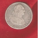 Carlos IIII 4 Reales 1800 Potosi plata