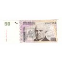 ARGENTINA 50 pesos Faustino Sarmiento circulado