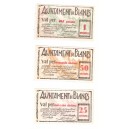 BLANES 25 Cts. 50 Cts. 1 Pta 1937