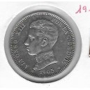 Alfonso XIII 1 Pta. 1905/19-05 SM-V EBC plata