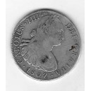 Carlos IIII 8 Reales 1807 Méjico plata