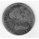 Fernando VII 4 Reales 1814 Madrid plata