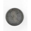 Fernando VII 4 Reales 1818 Lima plata