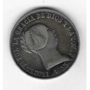 ISABEL II 10 Reales 1853 Madrid plata