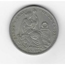 PERU 1 Sol 1895 plata