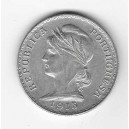 PORTUGAL 1 Escudo 1915 plata