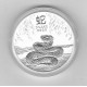 AUSTRALIA 1 Onza 2025 Serpiente plata 