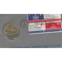 EEUU medalla American Revolution Bicentennail Adams