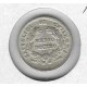 CHILE Medio décimo 1880 plata