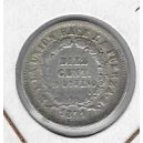 BOLIVIA 10 Cent.1871 plata