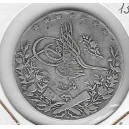 EGIPTO 10 Qirsh 1327 plata
