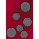 Monedas reproducidas en plomo 