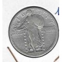 EEUU 1/4 dólar 1918 plata