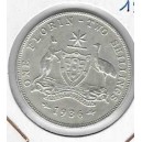 AUSTRALIA Florin 1936 Jorge V plata
