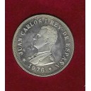 Centenario Emisi&oacute;n 100 pts 1976 Juan carlos plata