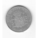 ALFONSO XIII 40 Ctvos. de peso 1896 Puerto Rico