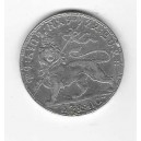 ETIOPIA 1 Birr Menelik II 1889-1897 plata