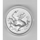 CHINA 1 onza 2026 Drag&oacute;n plata